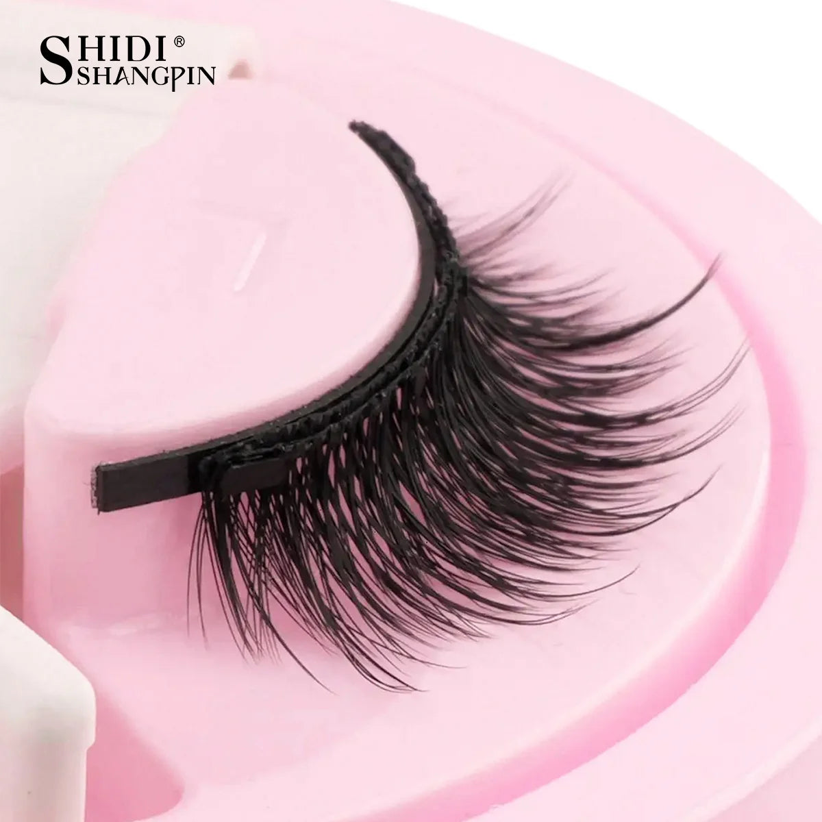 New 1 Pair Magnetic Eyelashes Set Fluffy Mink Lashes 5 Styles Reusable Magnetic Eyelash and Tweezers Kit Lash Extensions Makeup